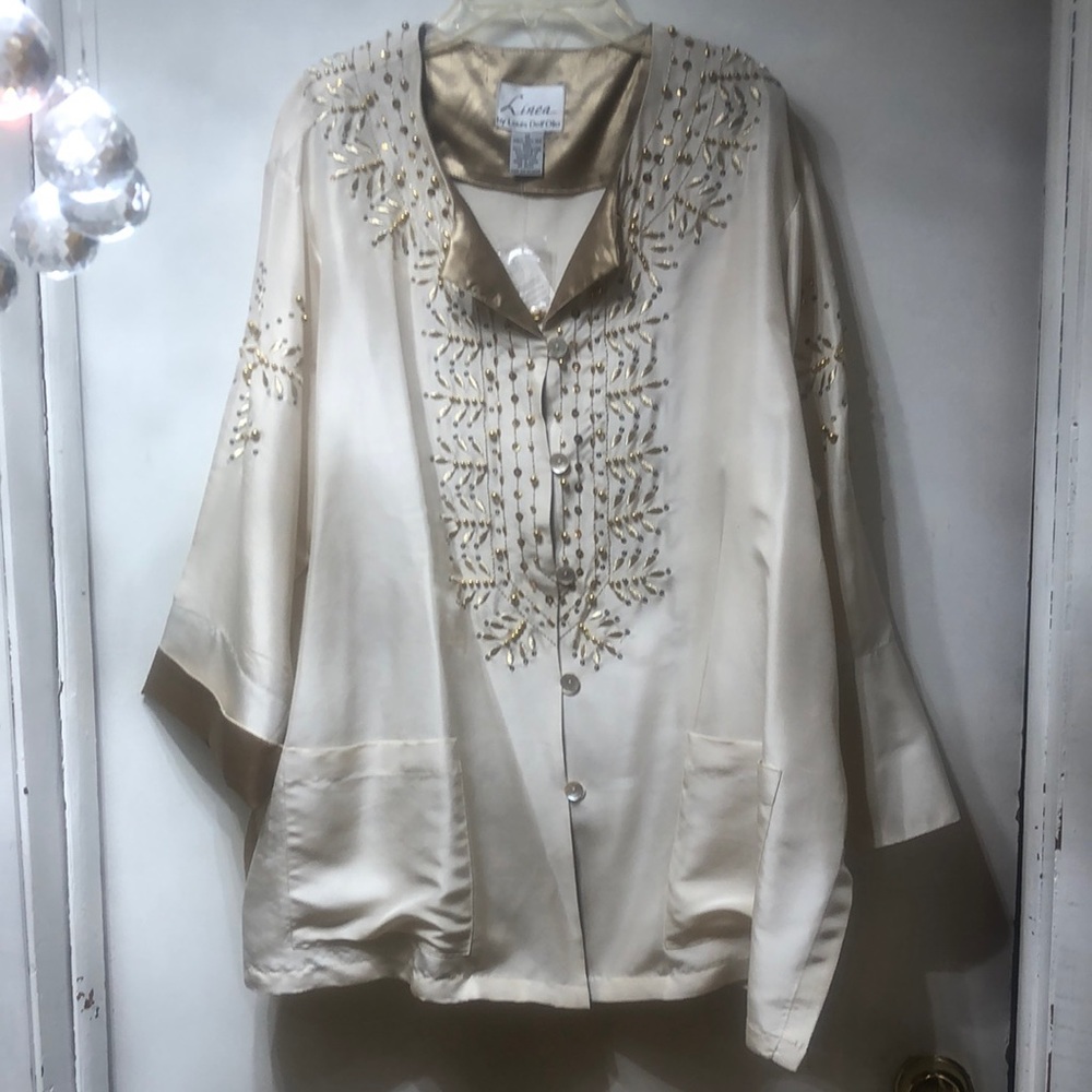 Beautiful silk light weight jacket